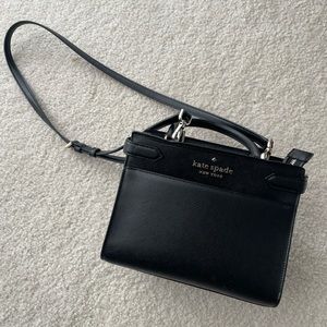 Black Kate Spade Crossbody Purse Satchel